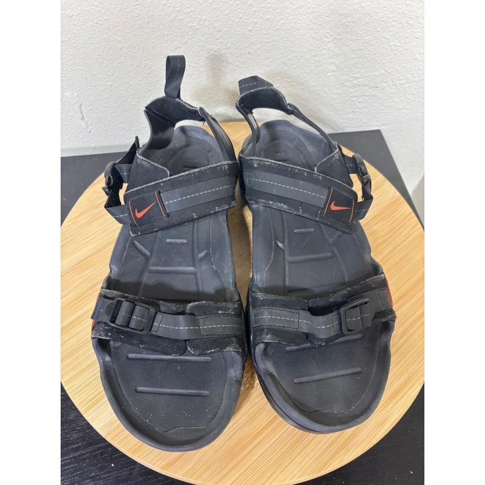 Nike Sandals Men's 9 ACG All-Trac Amphibious Straprunner 7 VII Black Red Hiking